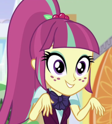 Size: 799x880 | Tagged: safe, screencap, sour sweet, equestria girls, equestria girls specials, g4, my little pony equestria girls: dance magic, clothes, cropped, crystal prep academy uniform, female, school uniform, solo