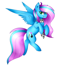 Size: 1775x2000 | Tagged: safe, artist:despotshy, oc, oc only, oc:magic note, pegasus, pony, clothes, female, mare, scarf, simple background, solo, transparent background
