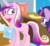 Size: 324x297 | Tagged: safe, artist:dm29, edit, princess cadance, twilight sparkle, alicorn, pony, g4, duo, female, glowing horn, horn, levitation, magic, mare, missing accessory, missing cutie mark, offscreen character, telekinesis, twilight sparkle (alicorn), wingless, wingless edit