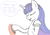 Size: 1111x777 | Tagged: safe, artist:plotcore, rarity, pony, unicorn, g4, cyrillic, dialogue, eyes closed, female, hat, mare, russian, simple background, solo, translated in the comments, underhoof, white background