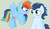 Size: 2068x1204 | Tagged: safe, artist:chalatso, rainbow dash, soarin', pony, g4, male, ship:soarindash, shipping, straight