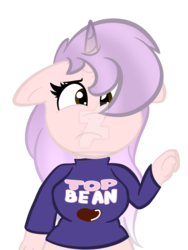 Size: 1024x1365 | Tagged: safe, artist:binkyt11, oc, oc only, oc:cassandra flora, unicorn, anthro, anthro oc, chubby, female, mare, simple background, solo, transparent background, watermark