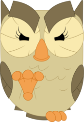 Size: 2387x3458 | Tagged: safe, artist:porygon2z, owlowiscious, bird, owl, pony, g4, high res, male, simple background, solo, transparent background, vector
