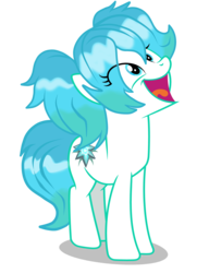 Size: 5000x6500 | Tagged: safe, artist:rsa.fim, earth pony, pony, absurd resolution, evie (paladins), female, mare, multicolored hair, paladins: champions of the realm, ponified, simple background, solo, transparent background, vector