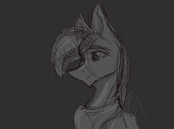 Size: 2150x1600 | Tagged: safe, artist:al1-ce, pony, cute, monochrome, simple background, solo