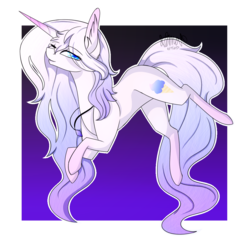 Size: 1086x1107 | Tagged: safe, artist:sweetmelon556, oc, oc only, oc:pastel candy, pony, unicorn, female, mare, night, solo