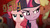 Size: 1920x1080 | Tagged: safe, artist:dabuxian, pinkie pie, twilight sparkle, earth pony, pony, unicorn, g4, background pony, bust, duo, eyes closed, female, frown, mare, obey, raised eyebrow, wallpaper