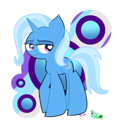 Size: 1024x1071 | Tagged: safe, artist:cloudyzu, trixie, pony, unicorn, g4, female, mare, solo