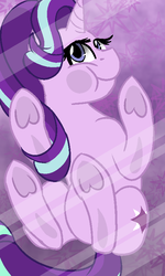 Size: 480x800 | Tagged: safe, artist:jen-neigh, starlight glimmer, pony, unicorn, g4, against glass, cute, female, glass, glimmerbetes, looking at you, mare, phone wallpaper, solo, turned head, underhoof, wallpaper