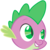 Size: 2135x2135 | Tagged: safe, artist:joey, spike, dragon, derpibooru, g4, badge, derpibooru badge, disembodied head, grin, head, head shot, high res, male, meta, show accurate, simple background, smiling, solo, transparent background, vector