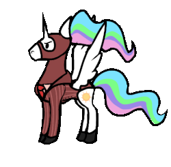 Size: 464x455 | Tagged: safe, artist:backstabbing scumbags, princess celestia, alicorn, pony, g4, angry, animated, balaclava, bouncing, clothes, crossover, doodle, female, gif, mare, necktie, simple background, solo, spread wings, spy, spy (tf2), suit, team fortress 2, transparent background, wings