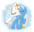 Size: 1600x1500 | Tagged: safe, artist:rai2n, prince blueblood, trixie, pony, unicorn, g4, eyes closed, female, looking back, male, mare, raised hoof, ship:bluetrix, shipping, simple background, smiling, stallion, straight, transparent background