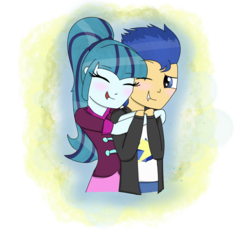 Size: 1600x1500 | Tagged: safe, artist:rai2n, flash sentry, sonata dusk, equestria girls, g4, male, senata, shipping, simple background, straight, transparent background