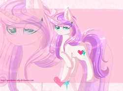Size: 3000x2232 | Tagged: dead source, safe, artist:php146, oc, oc only, oc:shiny heart, pony, unicorn, female, high res, mare, offspring, parent:princess cadance, parent:shining armor, parents:shiningcadance, solo
