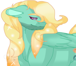 Size: 1024x886 | Tagged: safe, artist:cutegir101, zephyr breeze, pony, g4, alternate hairstyle, male, simple background, solo, transparent background