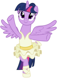 Size: 2200x3000 | Tagged: safe, artist:cheezedoodle96, twilight sparkle, alicorn, pony, a royal problem, g4, .svg available, alternate hairstyle, balancing, ballerina, clothes, cute, female, high res, mare, simple background, skirt, solo, spread wings, svg, transparent background, tutu, twiabetes, twilarina, twilight sparkle (alicorn), vector, wings