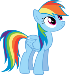 Size: 855x934 | Tagged: safe, rainbow dash, pony, g4, female, mirrored, simple background, solo, transparent background, vector