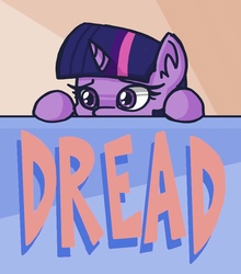 Size: 720x819 | Tagged: safe, artist:plunger, twilight sparkle, pony, g4, 4chan, drawthread, female, meme, ponified, reaction image, solo, why.jpg