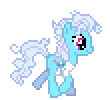 Size: 110x100 | Tagged: safe, artist:botchan-mlp, screw loose, pony, g4, animated, desktop ponies, female, gif, pixel art, simple background, solo, sprite, transparent background, trotting, walk cycle, walking