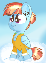 Size: 2101x2875 | Tagged: safe, artist:pastelhorses, windy whistles, pony, g4, chest fluff, cute, female, high res, solo, windybetes