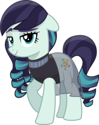 Size: 4354x5467 | Tagged: safe, artist:jhayarr23, coloratura, earth pony, pony, g4, absurd resolution, bedroom eyes, clothes, female, floppy ears, looking at you, mare, see-through, simple background, smiling, solo, transparent background, vector