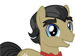 Size: 8000x6000 | Tagged: dead source, safe, artist:digitalwolfy, filthy rich, earth pony, pony, g4, where the apple lies, absurd resolution, male, simple background, smiling, solo, stallion, transparent background