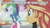 Size: 1000x561 | Tagged: safe, edit, edited screencap, screencap, rainbow dash, sunset shimmer, equestria girls, equestria girls specials, g4, my little pony equestria girls: mirror magic, blinking, burger, canterlot mall, female, food, hamburger, image macro, innuendo, lesbian, meme, pun, serving tray, shipping, soda, sunsetdash, teletoon