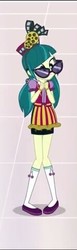 Size: 148x480 | Tagged: safe, screencap, juniper montage, equestria girls, equestria girls specials, g4, mirror magic, clothes, cropped, cute, female, glasses, hat, pigtails, shoes, skirt, socks, sunglasses