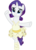 Size: 2200x3050 | Tagged: safe, artist:cheezedoodle96, rarity, pony, unicorn, a royal problem, g4, .svg available, alternate hairstyle, balancing, ballerina, bipedal, clothes, cute, female, high res, mare, raribetes, raririna, simple background, skirt, solo, standing, standing on one leg, svg, transparent background, tutu, tutu cute, vector