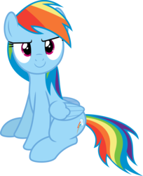 Size: 5986x7318 | Tagged: safe, artist:irisiter, rainbow dash, pegasus, pony, g4, .svg available, absurd resolution, confident, female, mare, simple background, solo, transparent background, vector