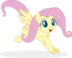 Size: 1759x1438 | Tagged: safe, artist:blackgryph0n, fluttershy, pegasus, pony, g4, swarm of the century, female, inkscape, mare, simple background, solo, transparent background, vector