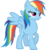 Size: 5336x5808 | Tagged: dead source, safe, artist:waranto, rainbow dash, pegasus, pony, g4, absurd resolution, bedroom eyes, female, mare, simple background, solo, transparent background, vector