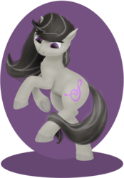 Size: 2902x4176 | Tagged: safe, artist:tiwake, derpibooru exclusive, octavia melody, earth pony, pony, g4, .svg available, chest fluff, detailed, female, high res, mare, simple background, solo, svg, tail, tail wrap, transparent background, underhoof, vector