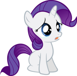 Size: 3234x3197 | Tagged: safe, artist:ocarina0ftimelord, rarity, pony, unicorn, g4, .svg available, female, filly, filly rarity, high res, simple background, sitting, solo, transparent background, vector, younger