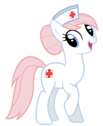 Size: 4500x5500 | Tagged: safe, artist:drfatalchunk, nurse redheart, earth pony, pony, g4, .svg available, absurd resolution, female, mare, old cutie mark, simple background, solo, transparent background, vector