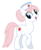 Size: 4500x5500 | Tagged: safe, artist:drfatalchunk, nurse redheart, earth pony, pony, g4, .svg available, absurd resolution, female, mare, old cutie mark, simple background, solo, transparent background, vector