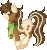 Size: 180x190 | Tagged: safe, artist:sketchyhowl, oc, oc only, oc:sandy apples, pony, unicorn, animated, clothes, gif, pixel art, scarf, simple background, solo, transparent background