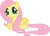 Size: 4251x3061 | Tagged: safe, artist:oceanity, fluttershy, pegasus, pony, g4, female, high res, mare, simple background, solo, transparent background, vector, vector trace