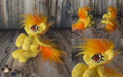 Size: 1594x1000 | Tagged: safe, artist:essorille, spitfire, pony, g4, irl, photo, plushie, solo
