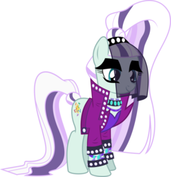 Size: 4892x5044 | Tagged: safe, artist:jhayarr23, coloratura, earth pony, pony, g4, absurd resolution, clothes, countess coloratura, female, mare, simple background, solo, transparent background, vector
