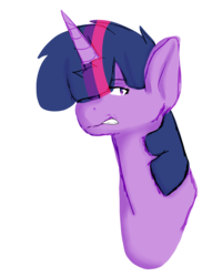 Size: 4000x5000 | Tagged: safe, artist:frankie-e, twilight sparkle, pony, g4, absurd resolution, angry, female, simple background, solo, transparent background