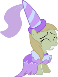 Size: 4302x5661 | Tagged: safe, artist:unfiltered-n, noi, pony, g4, luna eclipsed, absurd resolution, clothes, dress, female, filly, simple background, solo, transparent background, vector