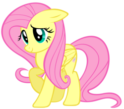 Size: 6236x5500 | Tagged: safe, artist:drfatalchunk, fluttershy, pony, g4, .psd available, absurd resolution, female, simple background, solo, transparent background