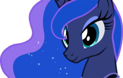 Size: 4113x2624 | Tagged: safe, artist:chrispy248, princess luna, alicorn, pony, g4, sleepless in ponyville, female, high res, mare, simple background, solo, transparent background, vector, vector trace
