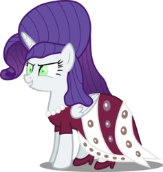 Size: 7522x7951 | Tagged: safe, artist:atomicmillennial, part of a set, rarity, alicorn, pony, g4, inspiration manifestation, absurd resolution, alicornified, alternate hairstyle, alternate universe, female, her inspiration manifests, inspirarity, mare, part of a series, possessed, race swap, raricorn, simple background, solo, transparent background, vector