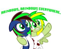 Size: 6290x5000 | Tagged: safe, artist:maliciousbadger, oc, oc only, oc:wooden toaster, pegasus, pony, absurd resolution, duo, floppy ears, request, simple background, smiling, transparent background, vector