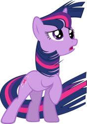 Size: 3067x4356 | Tagged: safe, artist:ocarina0ftimelord, twilight sparkle, pony, unicorn, g4, the crystal empire, .svg available, female, high res, mare, simple background, solo, the failure song, transparent background, vector, vector trace, windswept mane