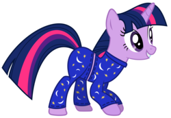 Size: 8000x5500 | Tagged: safe, artist:drfatalchunk, twilight sparkle, pony, unicorn, g4, .svg available, absurd resolution, clothes, cute, female, mare, pajamas, simple background, solo, transparent background, twiabetes, vector