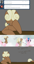 Size: 2400x4400 | Tagged: safe, artist:jake heritagu, firefly, oc, oc:sandy hooves, pony, ask pregnant scootaloo, g1, comic, crying, deathbed, high res