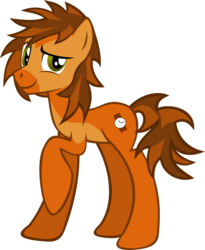 Size: 3344x4082 | Tagged: safe, artist:gray-gold, pony, high res, littlest pet shop, ponified, russell ferguson, simple background, transparent background, vector